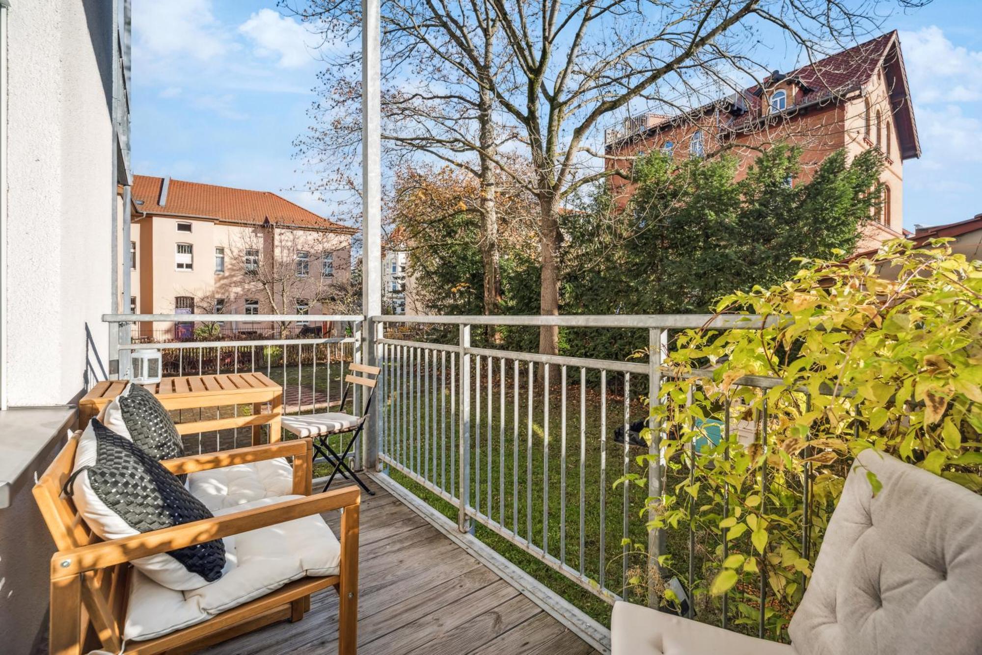 Roby-Erfurt Hbf-Nah, Balkon Apartment Екстериор снимка